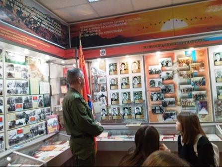 Экскурсия в музей боевой славы Память 1